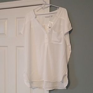 NWT slightly sheer blouse